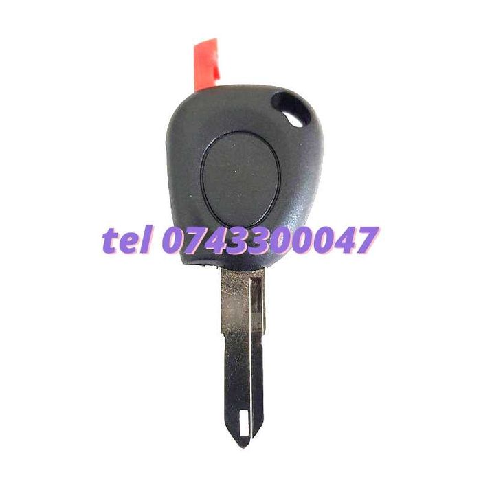 Carcasa Cheie Compatibil Renault Cu Locas Cip Negru
