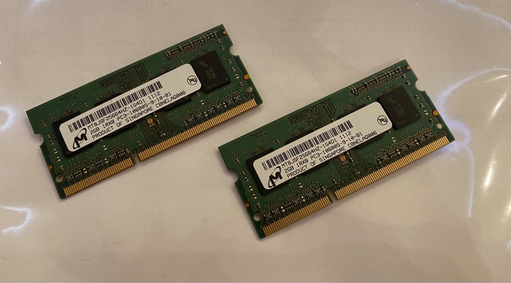 Memorii RAM 2 GB DDR3 Micron