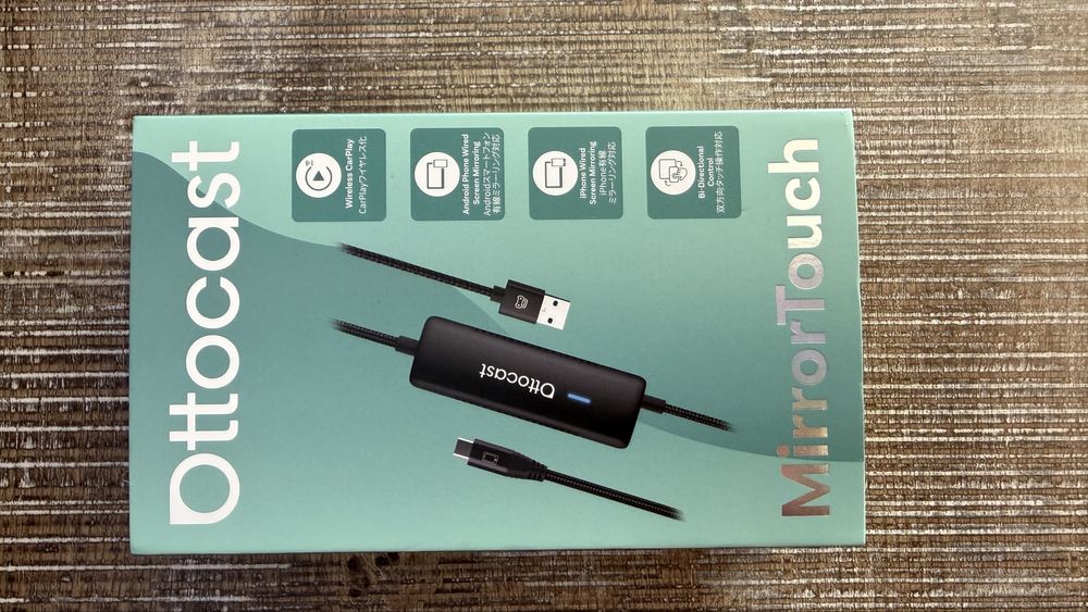 Mirror Touch Wireless CarPlay Adapter