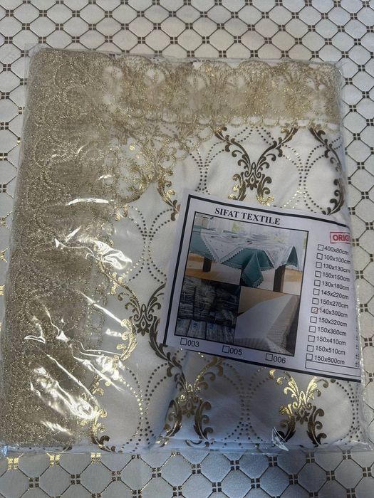 Оптимга дастирхон скател размер 1.5 га 3 метир