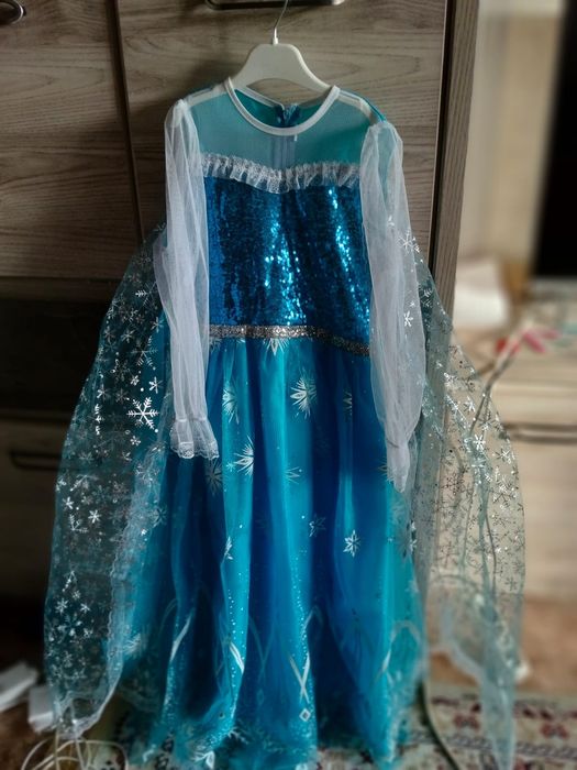 Костюм Эльзы на 6 лет