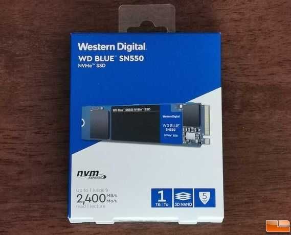 Sigilat! SSD intern M.2 NVMe WD Blue SN550 1TB Nou