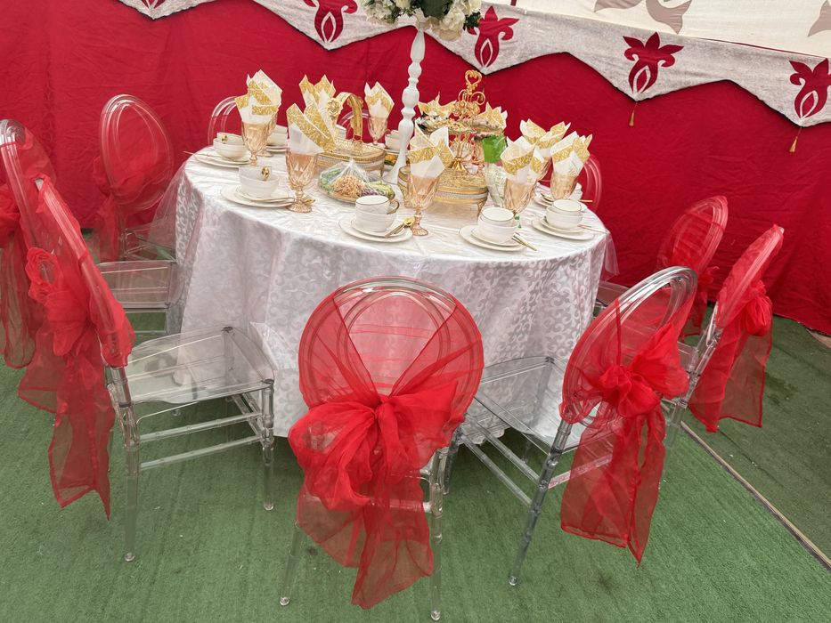 Аренда столов, стульев и посуды