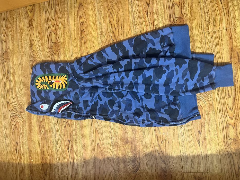 Hanorac bape albastru