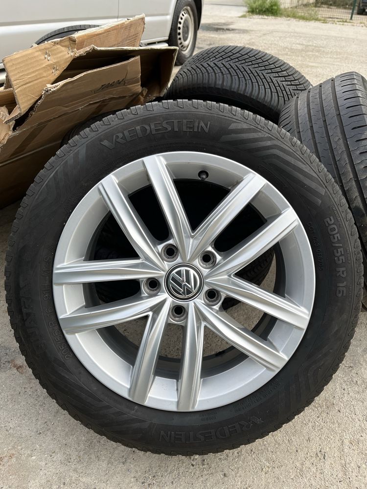 VW 5x112 16 цола Джанти. 16 Cola Djanti Volkswagen 205/55/16