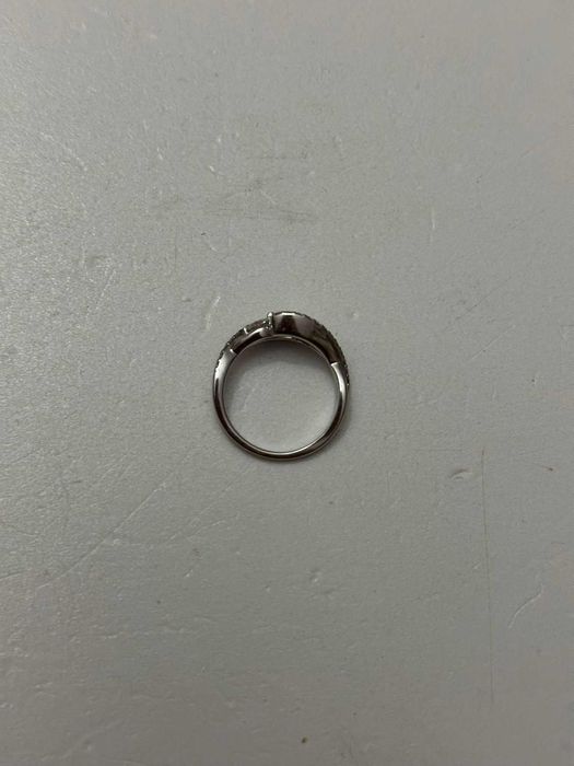INEL AUR alb 18K + 1 Diamant = 0.45CT + 26 Diamante = 0.60CT - Vintage