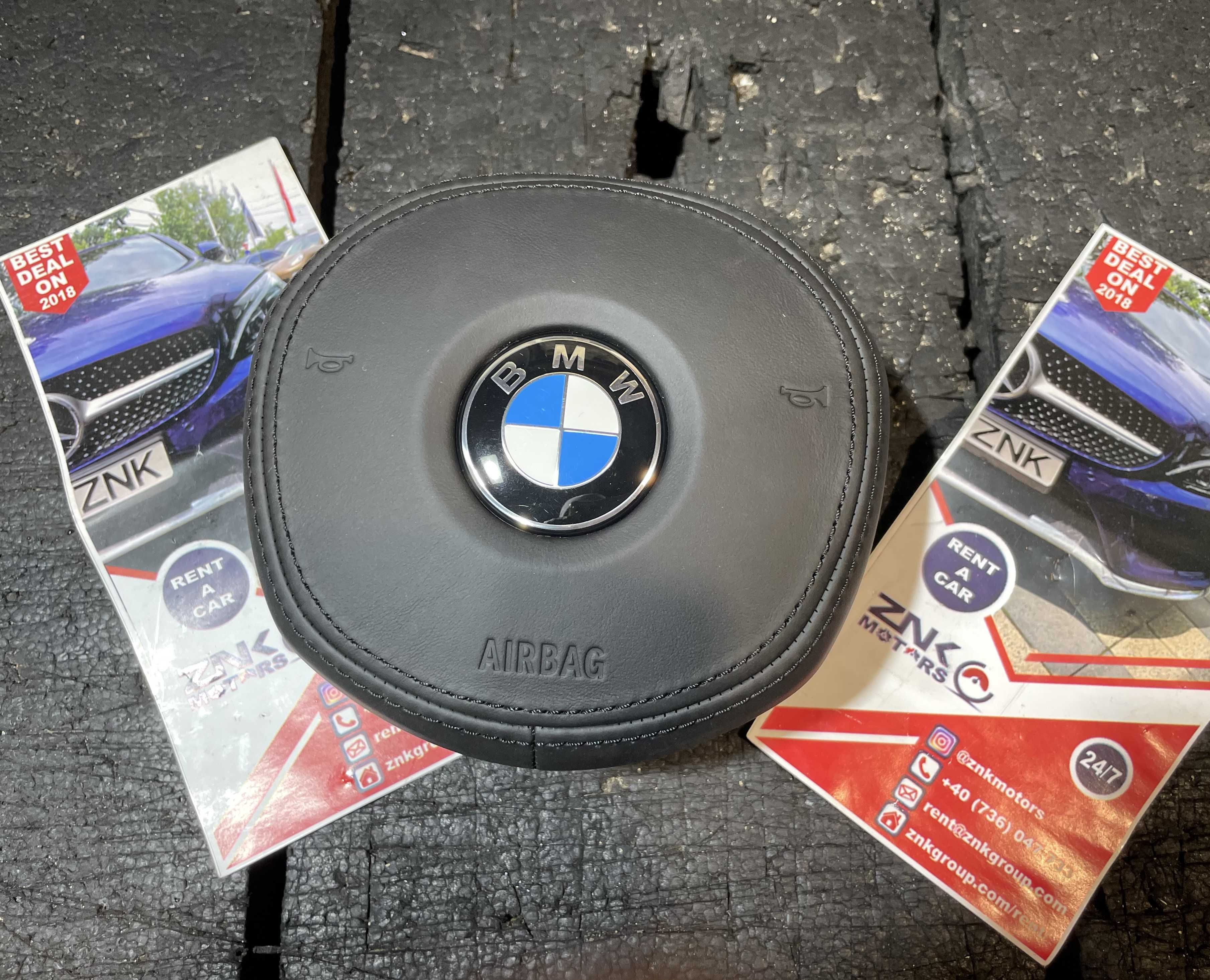 BMW G20 G22 airbag genunchi - volan - pasager - set centuri siguranta