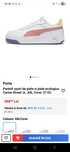 Pantofi sport Puma de piele si piele ecologica Carina Street Jr., Alb,