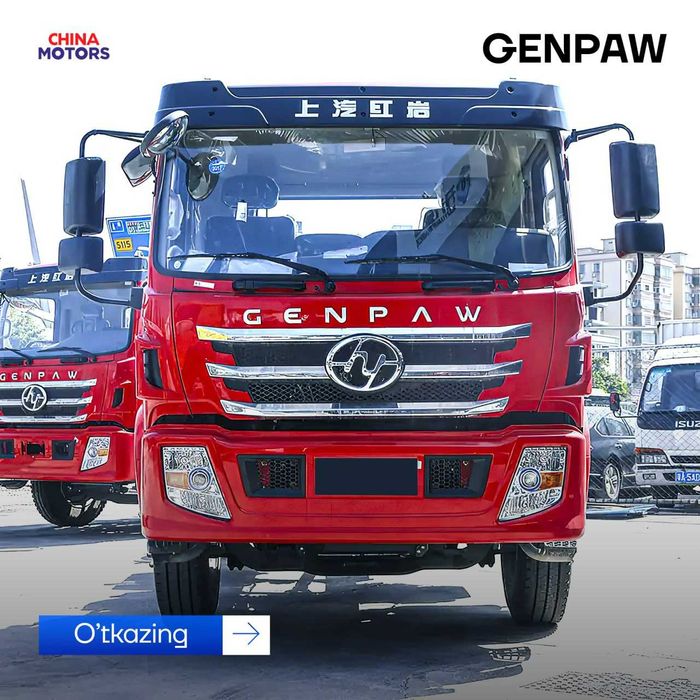 Фоизсиз бўлиб тўлаш учун арзон тягач - GENPAW 4X2 прабег 20ми 2017 йил
