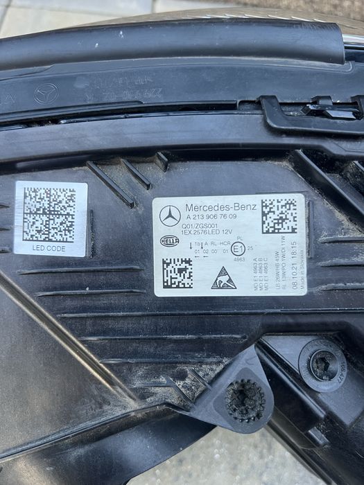 Far dreapta Mercedes E Class W213 Facelift Led High Perform 2021