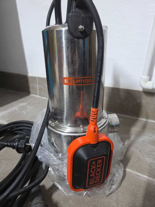 Pompa submersibila apa murdara Black & Decker BXUP1100XDE