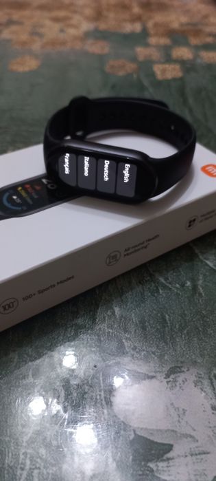 Фитнес-браслет Xiaomi mi band 9 чёрного цвета
