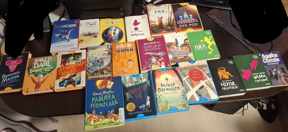 Carti pentru scoala gimnaziala si manga