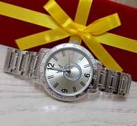 Новые женские часы из металла серебро 925 пробы, родированый серебро