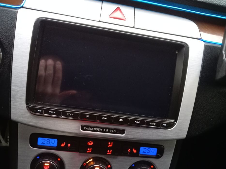 Navigatie pentru Passat B6, folosita puțin, cu folia pe ea