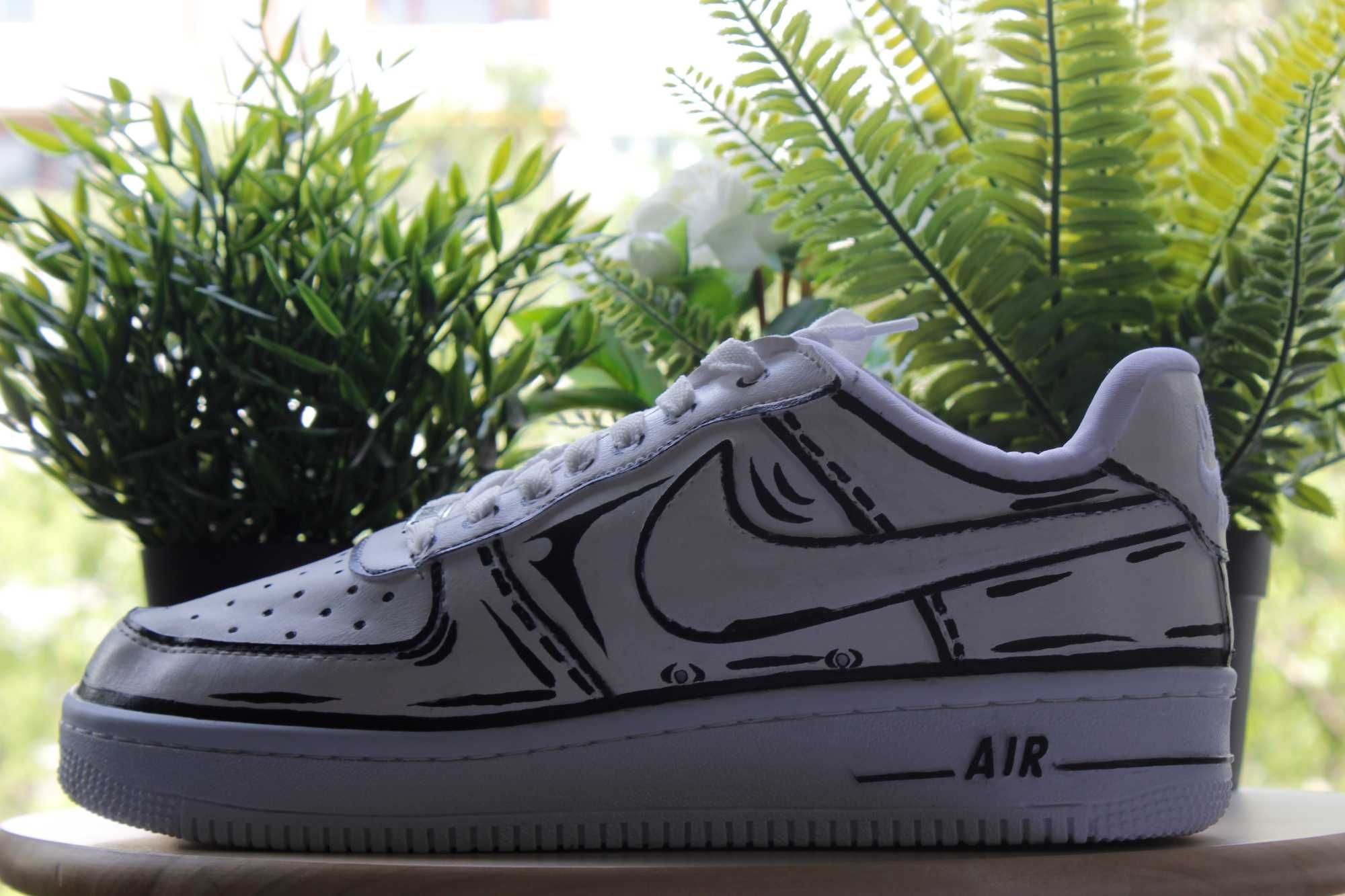 НОВИ Custom Nike Airforce 1 - РЪЧНО РИСУВАНИ