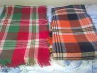 Родопски одеяла, различни модели и разцветки.