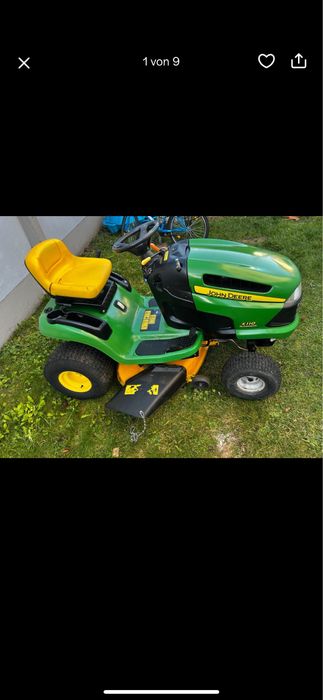 Tractoraș de gazon John Deere 18.5 CP