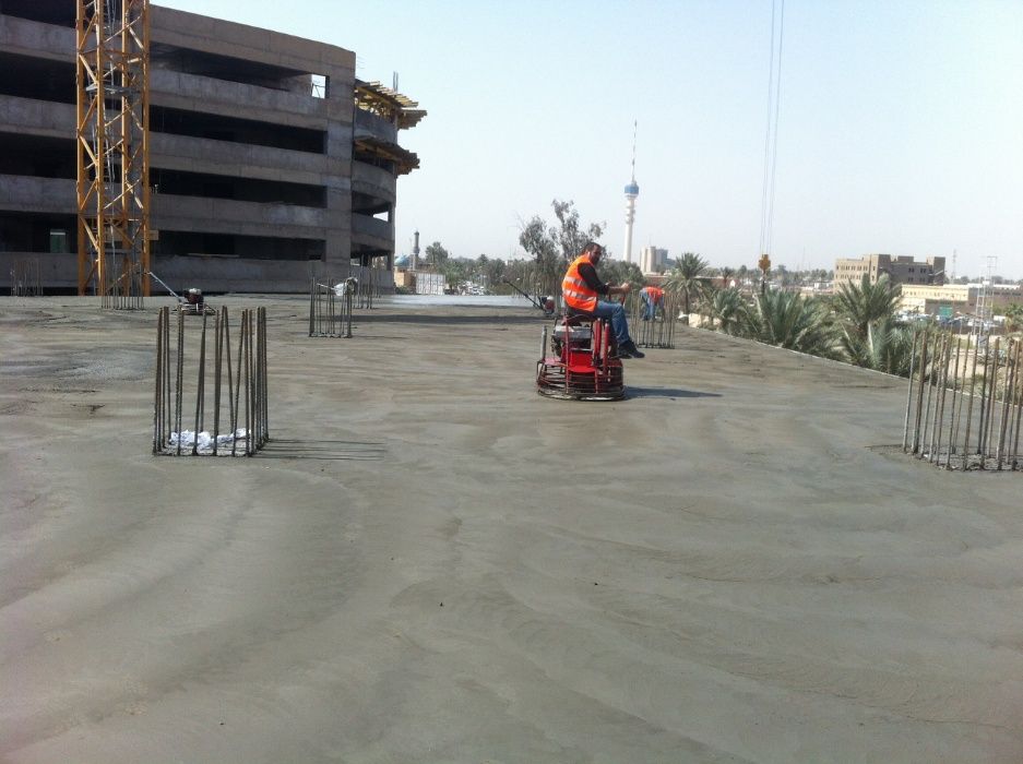 Beton elicopterizat cu cuart