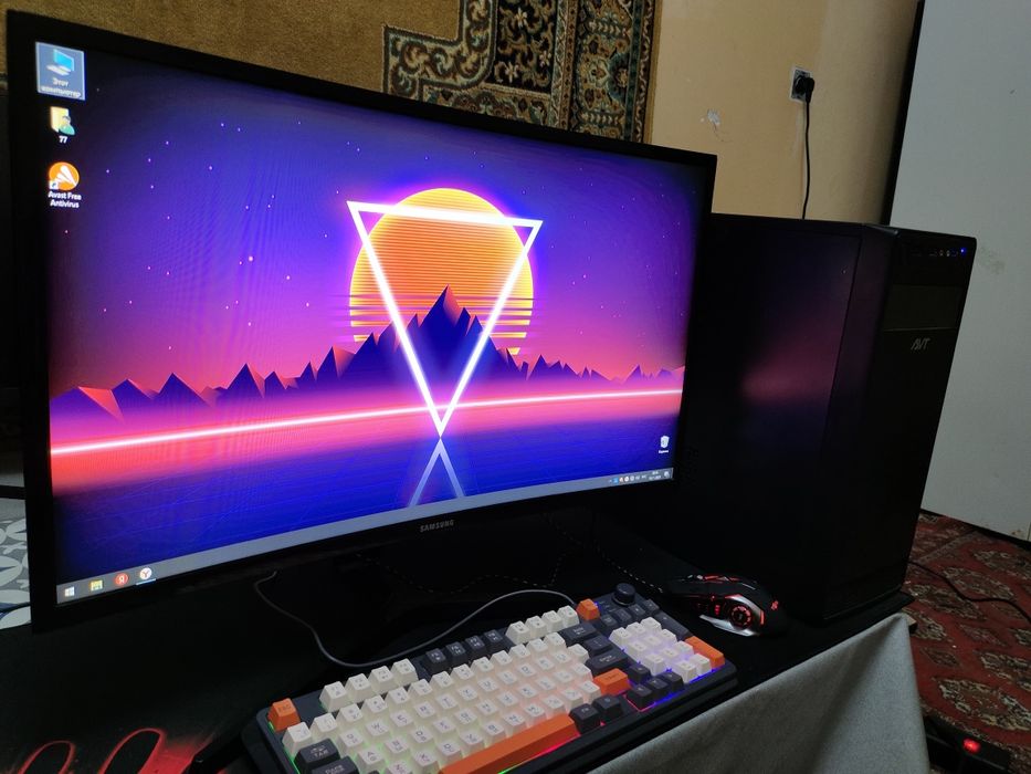 Domawniy kompyuter DDR4 msi h410 a pro