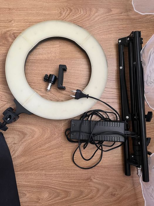 Лампа визажиста, кольцевая