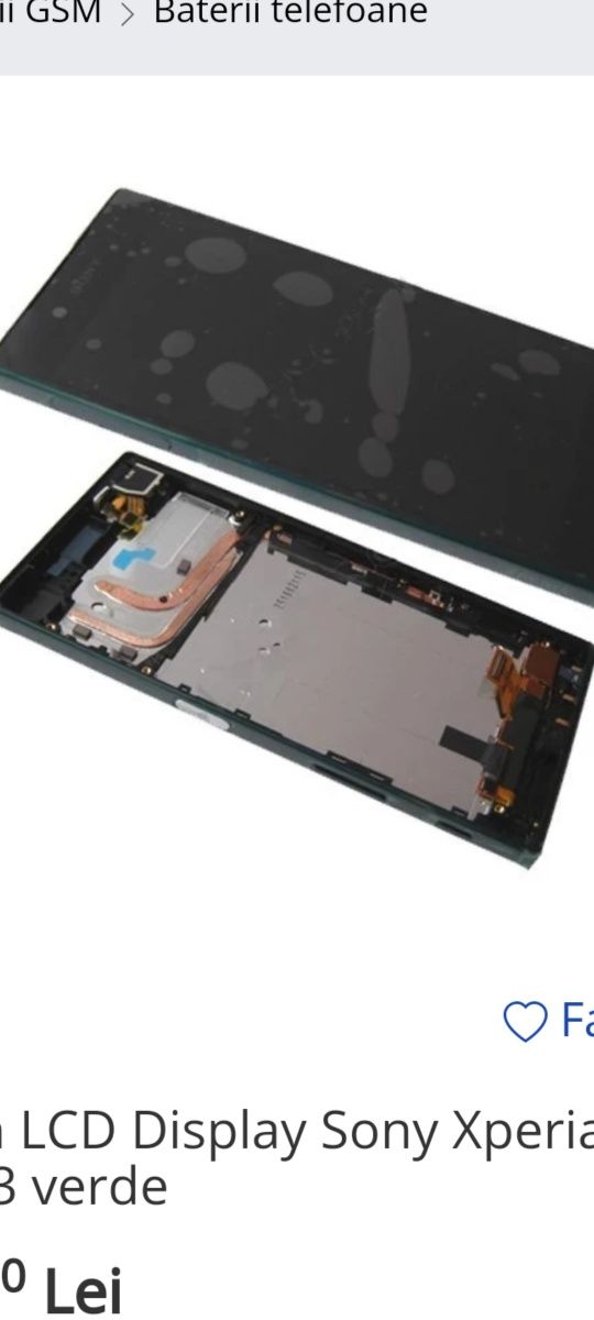 Displaye Sony originale noi si sh mai multe modele