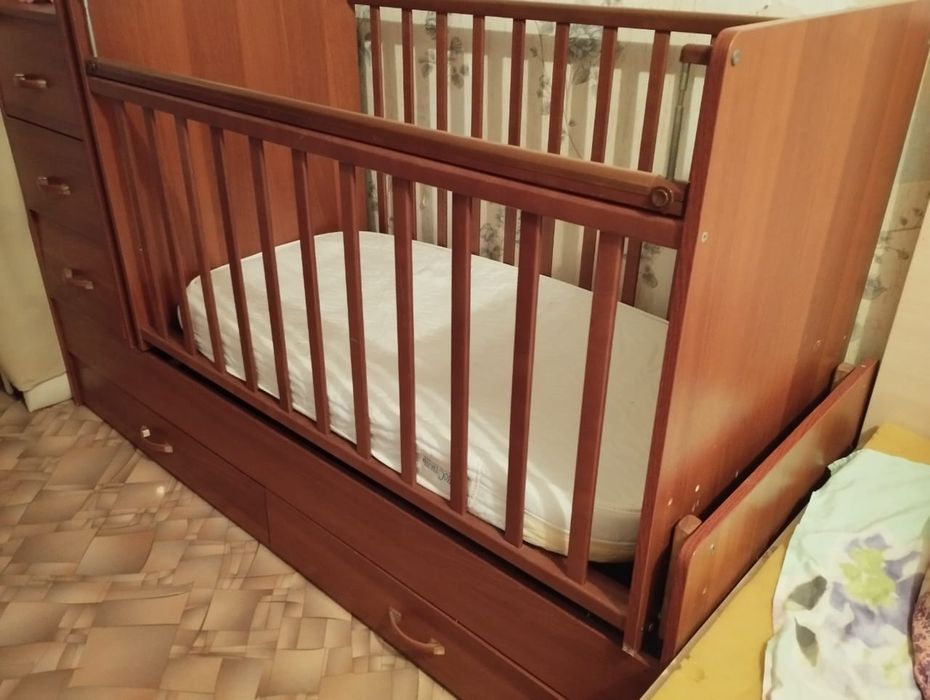 Кроватка трансформер