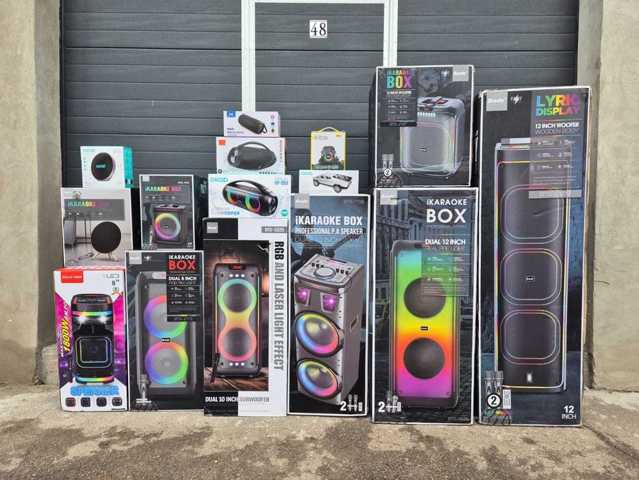 Boxa portabila activa Boom box 2 Bluetooth USB 2x10W