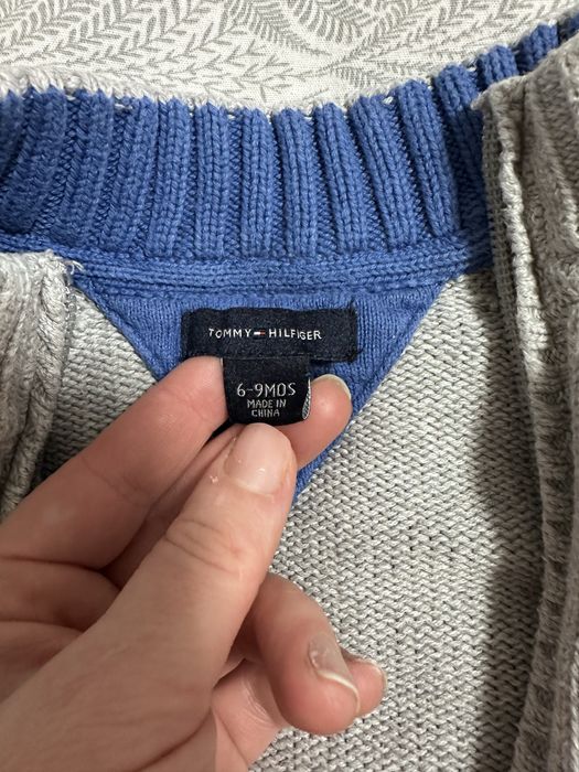 Pulover  Tommy Hilfiger 6-9 luni