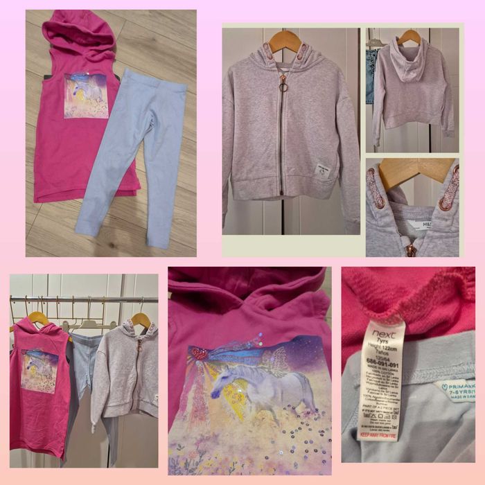 Дрехи пола,дънки,клин Next,Marks&Spencer  6-7г,122р