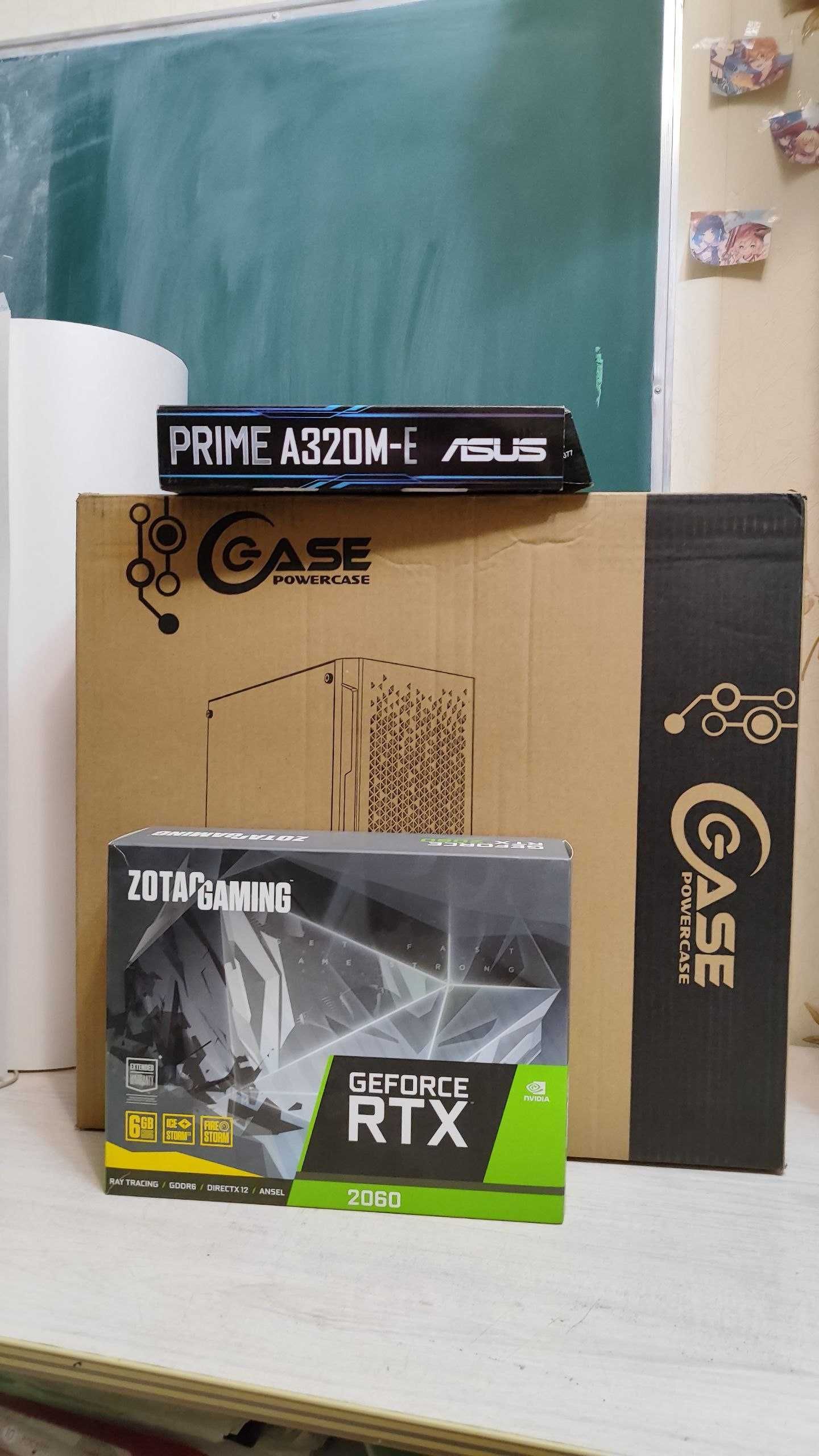 Продаю игровой системные блок AMD Ryzen 5 RTX 2060 Ram32/SSD 512 argb