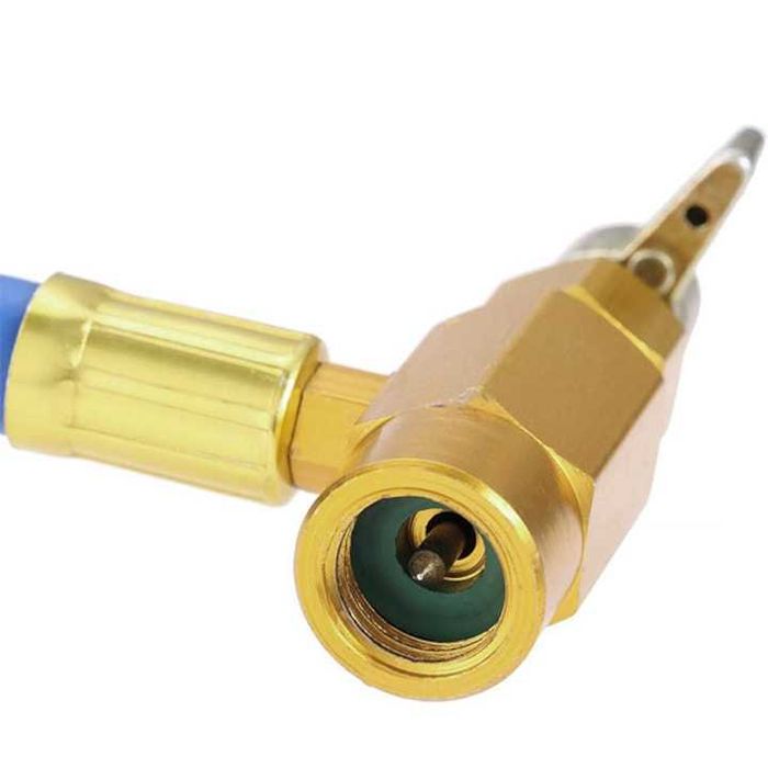 Kit reincarcare freon frigider,valve piercing,manometru color,nou