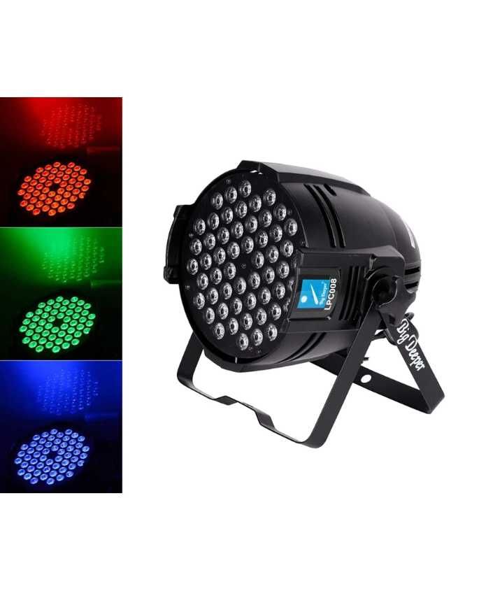 Прожектор DJ диско парти LPC008 DJ Stage Led Par Light 1,5W X 54 RGB