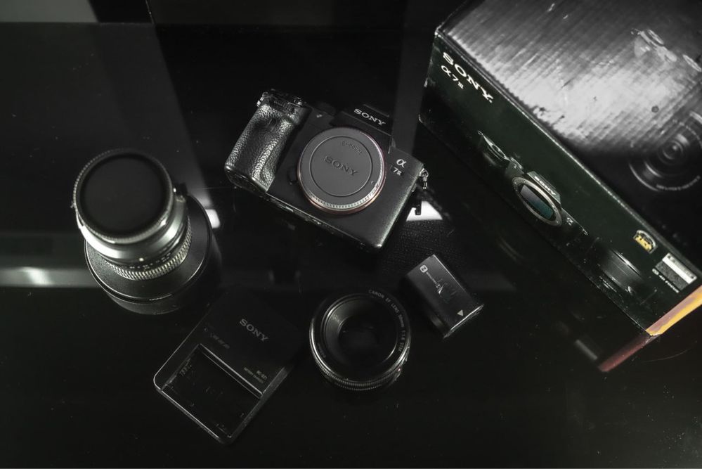 Sony a7 iii + коробка документ