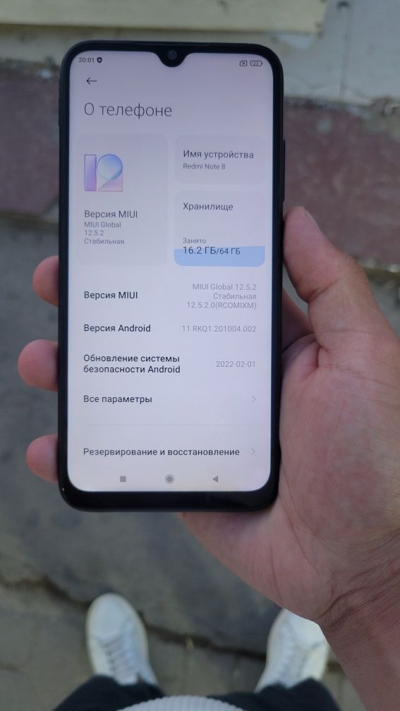 Redmi note 8 garantiyali