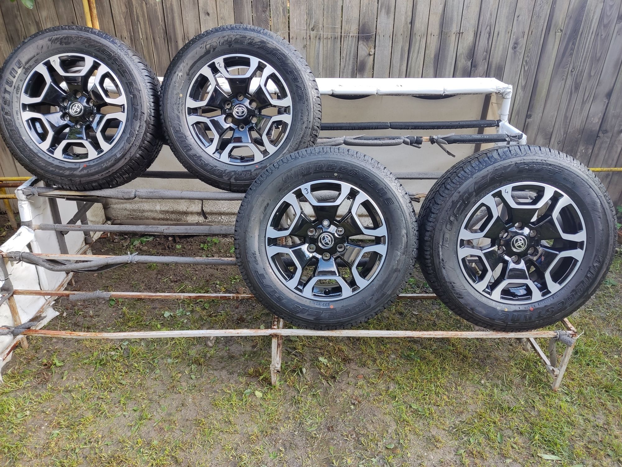 Set Jante Originale Toyota Hilux / Fortuner 18" NOI