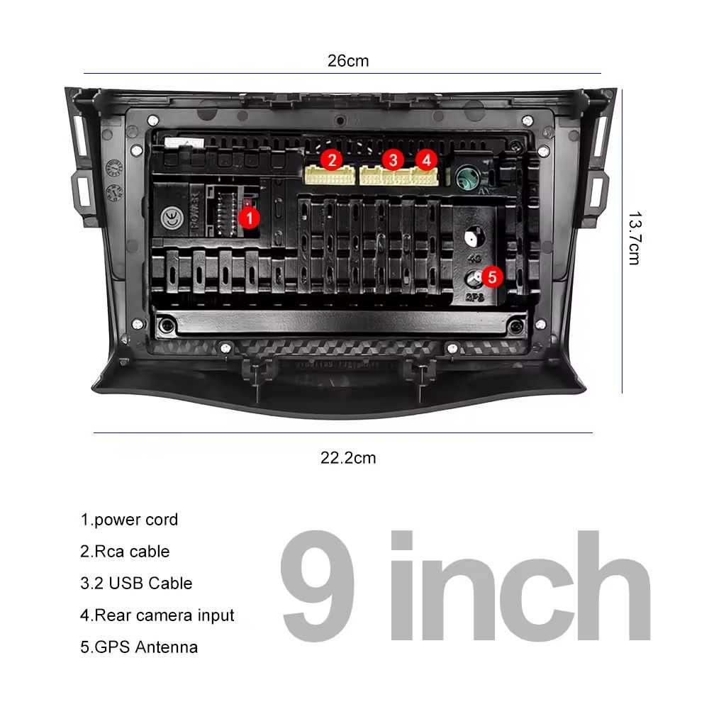 Мултимедия Toyota RAV4 , 2007-2012 Android