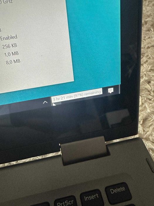 Laptop Dell Gen 8 I7 8550U 20 GB Ram SSD 500GB Ecran Touch Screen