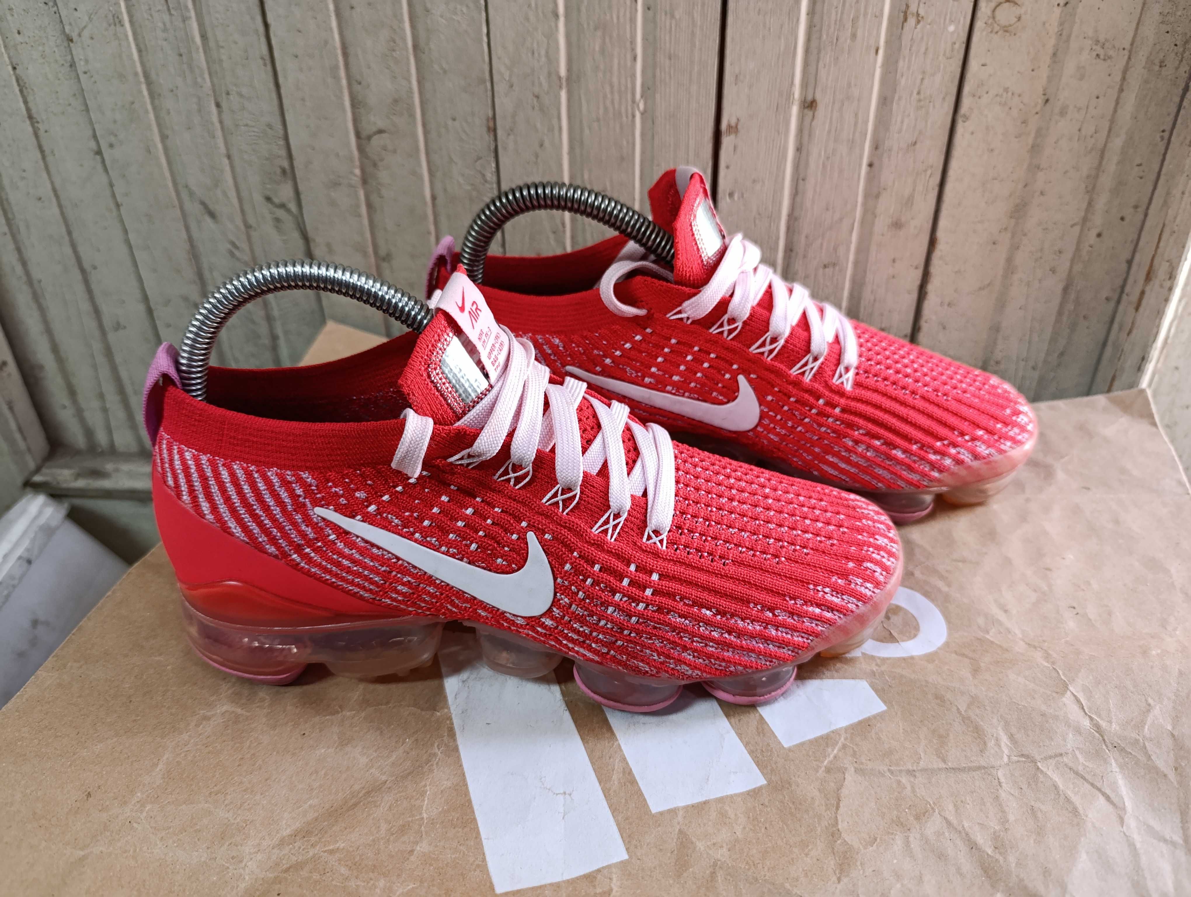 Nike Air VaporMax Flyknit 3 Track Red Magic''оригинални маратонки 38.5