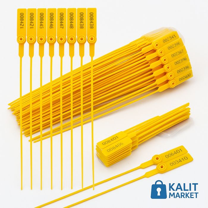 Пластиковые (номерные, самозатягивающиеся) 27 сантиметров