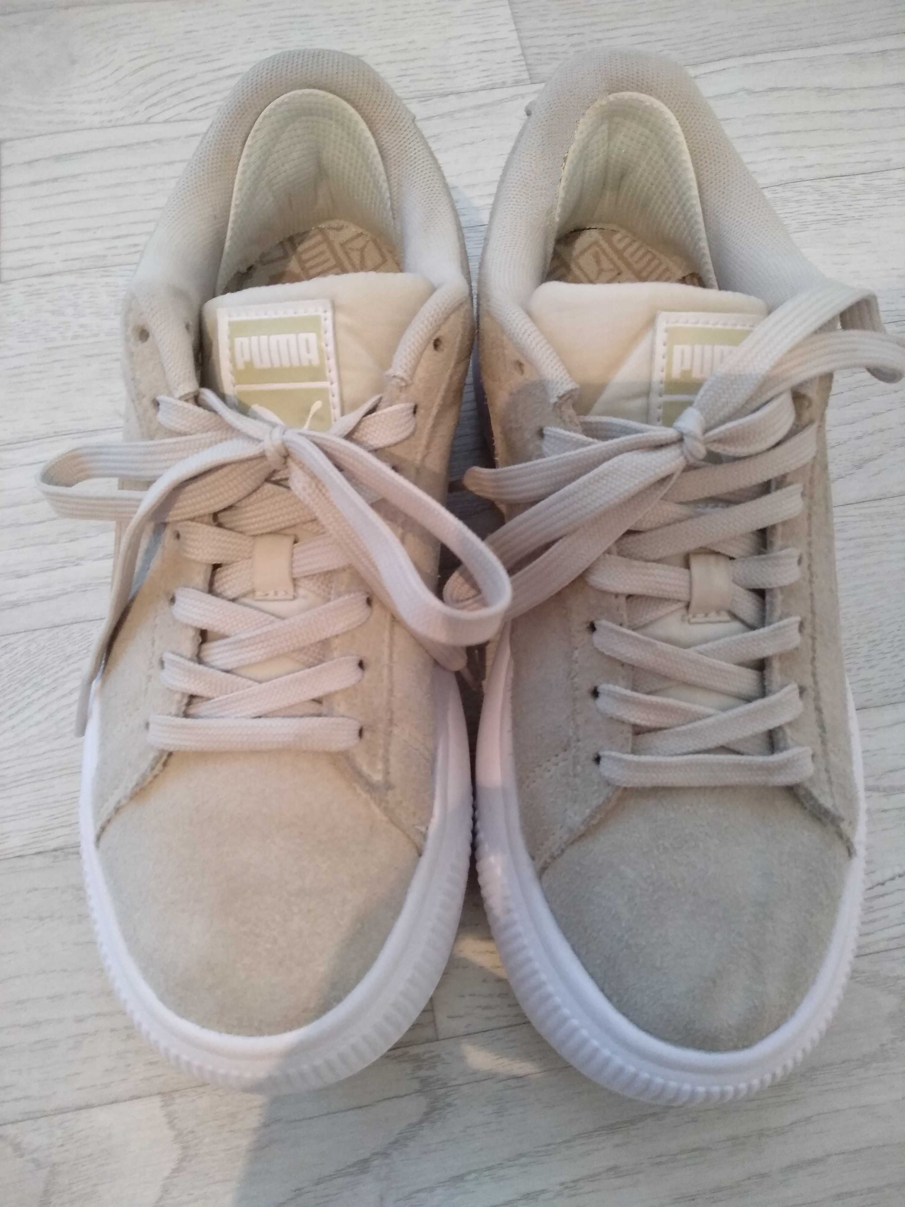 PUMA Suede Mayu бежевые размер 38 б.у.