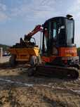 Miniexcavator , buldoexcavator ,dumper de inchiriat