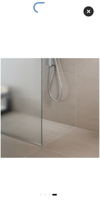 Paravan dus walk-in Aqua Roy INOX sticla 8 mm mata, securizata
