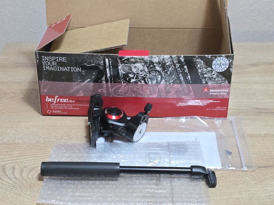 Manfrotto Cap Video Fluid Befree Live