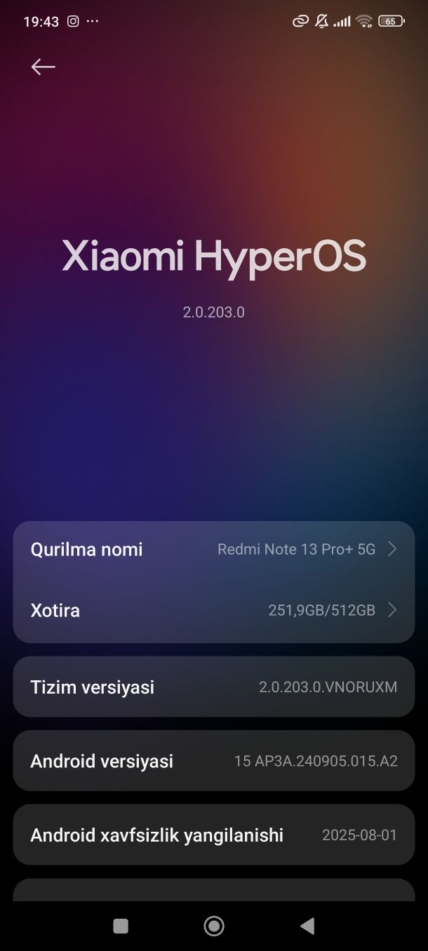 Redmi not 13 pro +