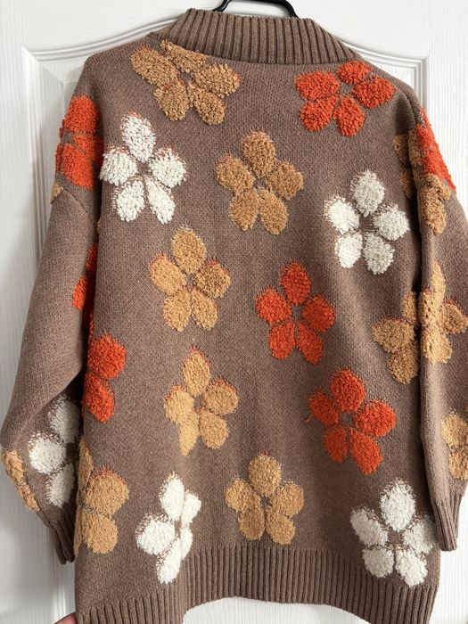 Жилетка на цветя