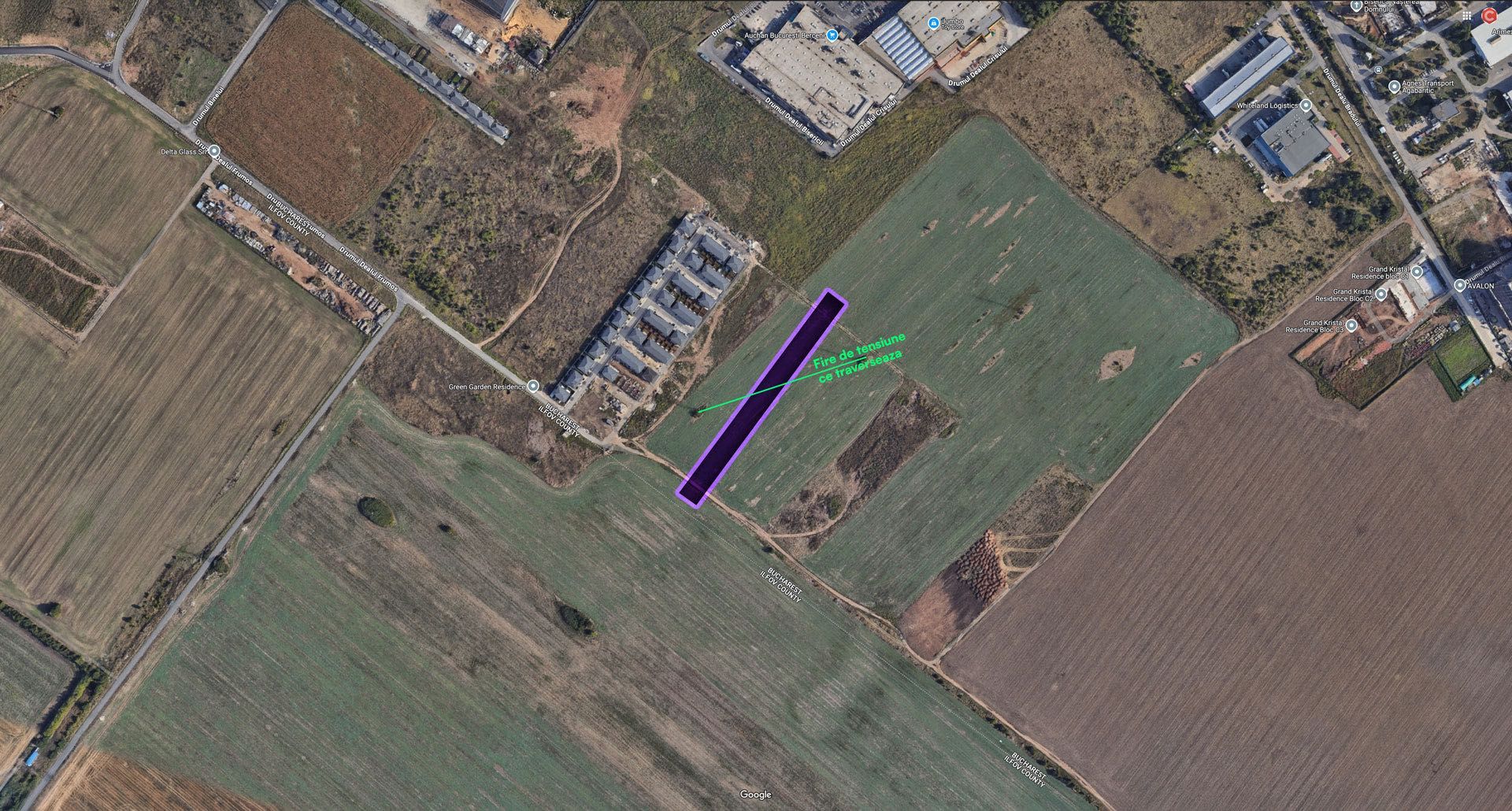 Teren de vânzare 6000 mp, Sector 4 – Intravilan, lângă Auchan & Metro