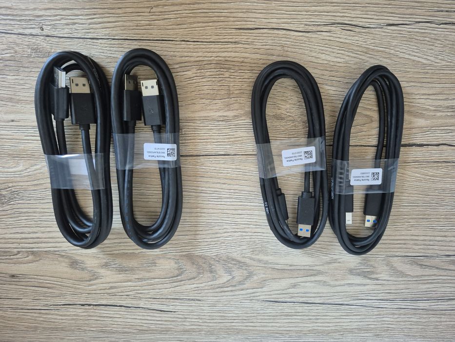 Cablu Dell Ultra HDMI T-T DisplayPort 4K & USB TypeA-Type B 1.5 Negru