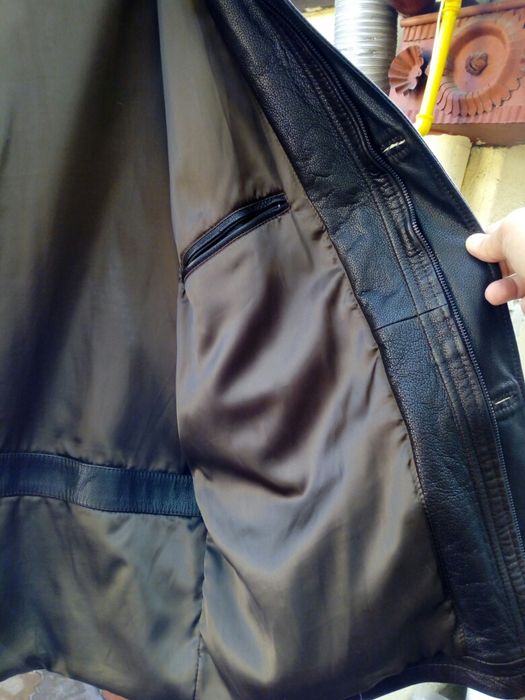 Geaca din piele naturala XXL