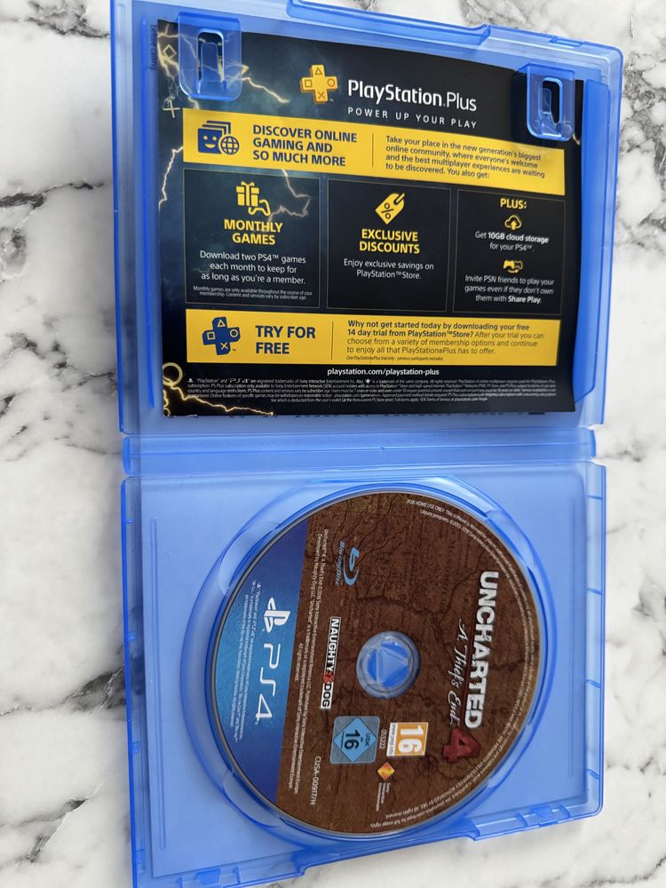 PlayStation 4 - UNCHARTED 4: A Thief’s End